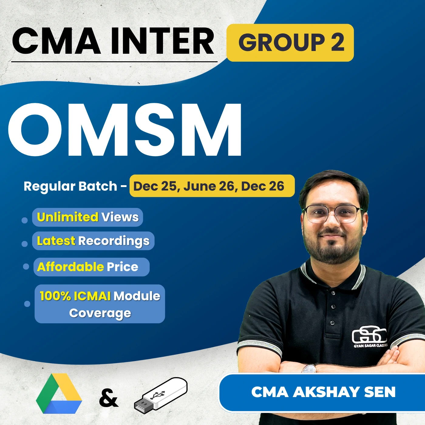 CMA Inter OM & SM (Group 2) By CMA Akshay Sen CMA Inter OM & SM (Group 2) By CMA Akshay Sen