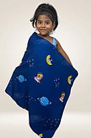Thin Bamboo Kids Towel | Space Traveler| Ultra Soft, Quick Dry, Lightweight || 124 x 68 cm, 450 GSM, Eco-Friendly Thin Bamboo Kids Towel | Space Traveler| Ultra Soft, Quick Dry, Lightweight || 124 x 68 cm, 450 GSM, Eco-Friendly