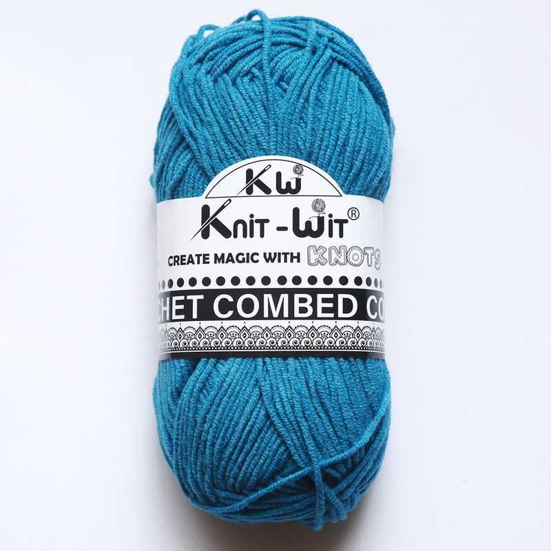 Crochet Combed Cotton Yarn 50