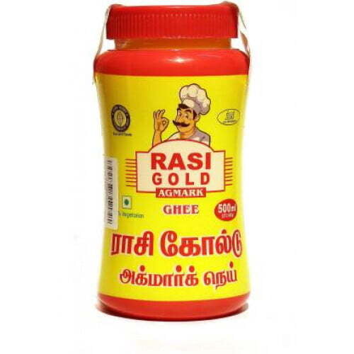 Rasi Gold Agmark Ghee 500ml- Rasipuram Famous Rasi Gold Agmark Ghee 500ml- Rasipuram Famous