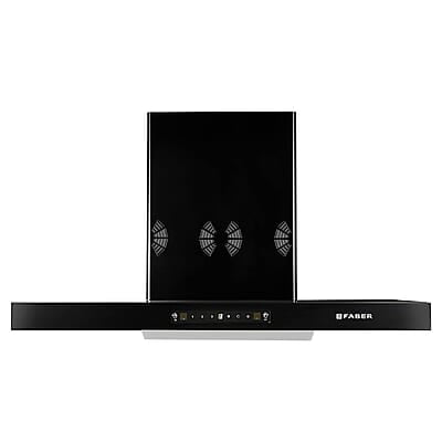 Faber 90cm 1250 m3/hr 6 way silent suction, Autoclean Chimney, Filterless Touch & Gesture Control