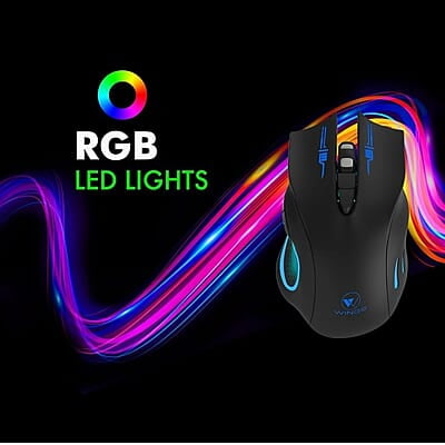 Wings Crosshair 100 Wired Optical Gaming Mouse