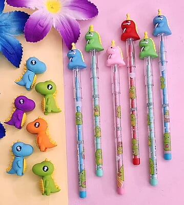 Dinosaur Theme Pencil For Kids ( Pack of 12)