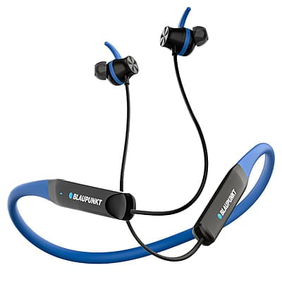 Blaupunkt Newly Launched Be120 Touch Wireless in Ear Neckband with Multi-Touch Control I Auto Magnetic Off I Gaming Ready I 40H Playtime I Turbovolt Charging I Built-in Handsfree Calling