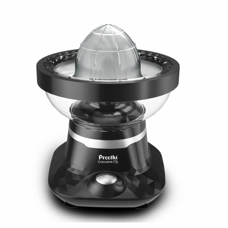 Preethi Cocosta Kp001 Coconut Scraper&Citrus Juicer,100% Safe Dual Protection Scraper