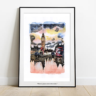 Stormy Serenity-Art No. 51/2022 Stormy Serenity-Art No. 51/2022
