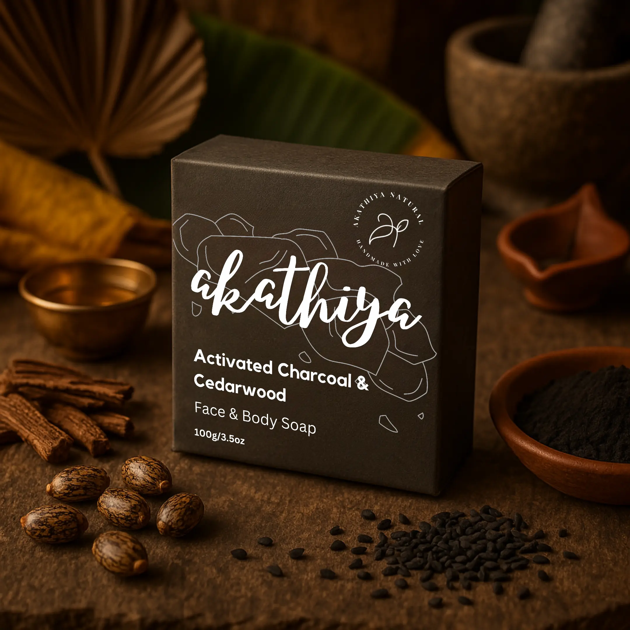 Detoxifying Soap (100g) – Purifying Cleanser for Refreshed, Glowing Skin