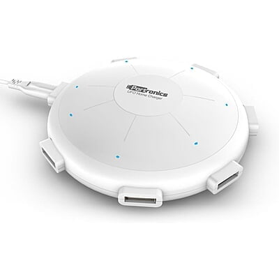Portronics POR 343 UFO USB Home Charger 6 Ports 8A Charging Station for Smartphones and Tablets Portronics POR 343 UFO USB Home Charger 6 Ports 8A Charging Station for Smartphones and Tablets