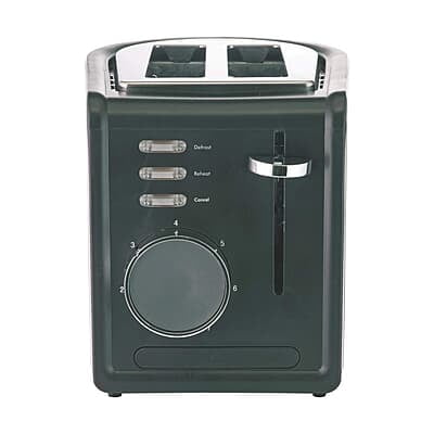 Borosil 850-Watt Krispy Pop-up Toaster (Black)