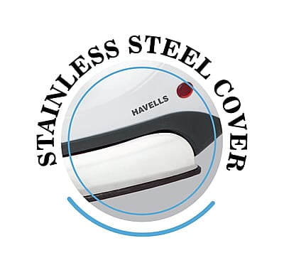 Havells Plastic Era 1000-Watt Dry Iron (Grey/White), 1100 Watts Havells Plastic Era 1000-Watt Dry Iron (Grey/White), 1100 Watts