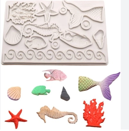 Aqua theme fish mould Aqua theme fish mould