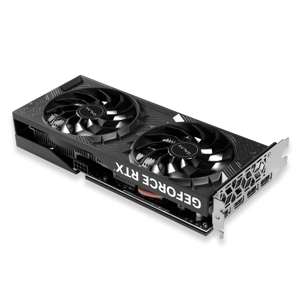 GALAX GeForce RTX 4060 1-Click OC 2X V2 , 8GB , GDDR6 128-bit/DP*3/HDMI 2.1/DLSS 3, Graphics Card GALAX GeForce RTX 4060 1-Click OC 2X V2 , 8GB , GDDR6 128-bit/DP*3/HDMI 2.1/DLSS 3, Graphics Card