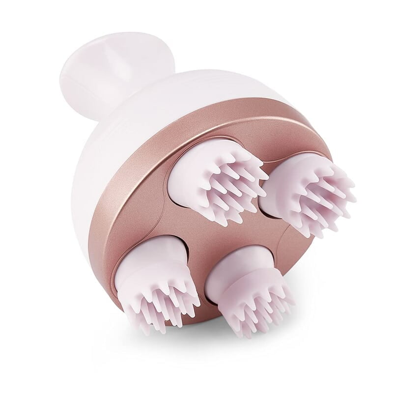 Lifelong LLM225 Rechargeable Head, Scalp Full Body Pain Relief Massager, Electric Head Kneading Massager,4 Speed Modes