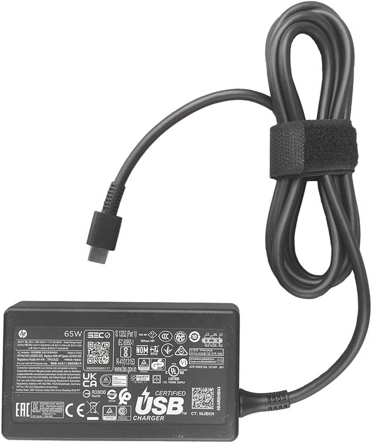 HP Type C 65W Laptop Adapter (1P3K6AA)