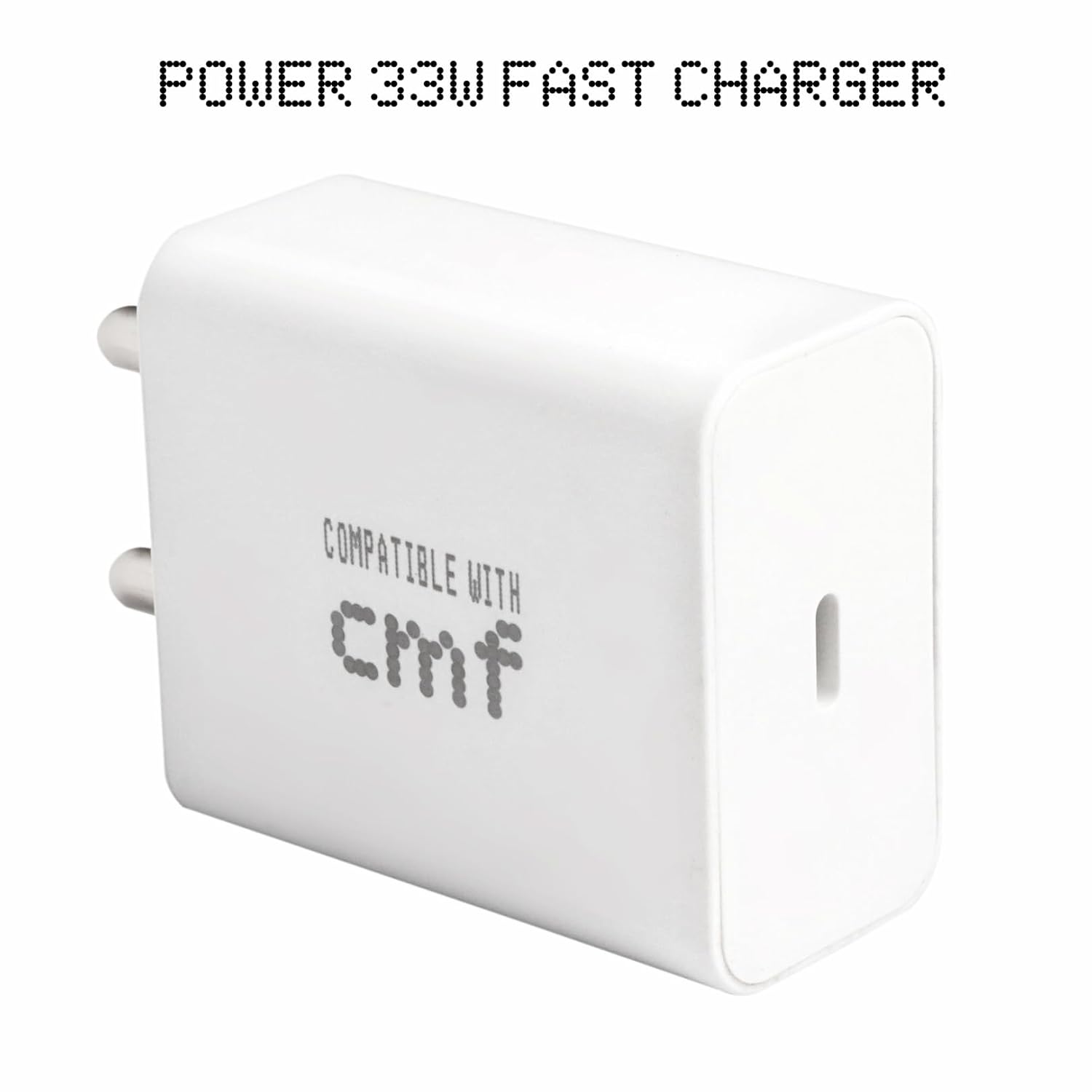 CMF 33W Type-C Fast Charger Adapter , Compatible with Nothing Phone 1, Phone 2A, Phone 2 CMF 33W Type-C Fast Charger Adapter , Compatible with Nothing Phone 1, Phone 2A, Phone 2