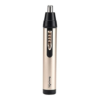 Lifelong Rechargeable Nose and Ear Trimmer; 40 minutes Runtime and Washable For Men, Woman Ear Hair Trimmer
