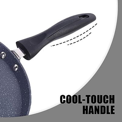 Wonderchef Duralite Die-cast 28 cm Dosa Tawa 5 Layer Healthy Duramax Non-Stick Coating