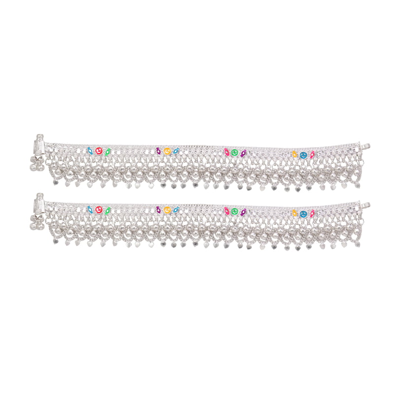 Silver Anklets for women/Kolusu/Chain model