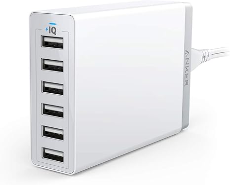Raspberry Pi Cluster Power Supply - Anker Power Port 6 (60W)