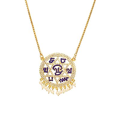 Gold Plated Stone Saravanabava,murugan Pendant / doller Gold Plated Stone Saravanabava,murugan Pendant / doller