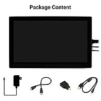 13.3inch Capacitive Touch Screen LCD with Case, 1920×1080, HDMI, IPS, Various Systems Support