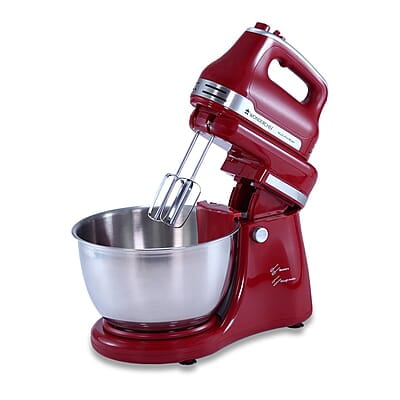Wonderchef Crimson Revo Stand Mixer and Beater with 5 Speed Settings 4.5L Stainless Steel Bowl 300 Watt