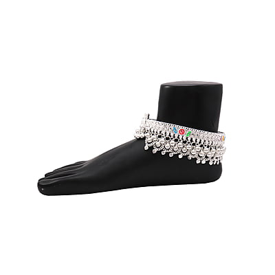 Silver Anklets for women/Kolusu/Chain model