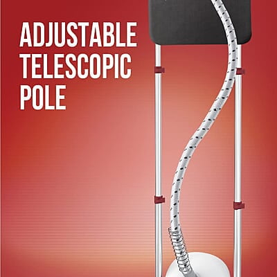 Havells Steamo 1800 Watt Garment Steamer (Red & White) (Ghggsbtr180), 1800 Watt