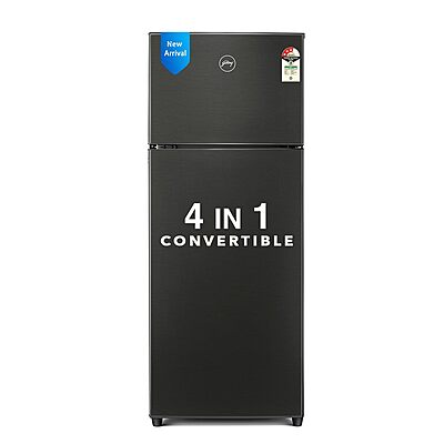 Godrej 244 L 3 Star 4-In-1 Convertible With Upto 30 Days Farm Freshness Frost Free Inverter Double Door Refrigerator