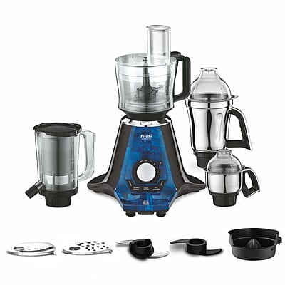 Preethi Zodiac 2.0 Mixer Grinder for Kitchen, 4 Jars 1000 Watt Mixie