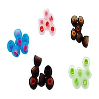 Soft Silicone Rubber Earbuds Eartips (Pack OF 10) Soft Silicone Rubber Earbuds Eartips (Pack OF 10)