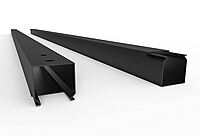 45mm X45mm X100cm PVC Black Cable Ducts/Trays 45mm X45mm X100cm PVC Black Cable Ducts/Trays