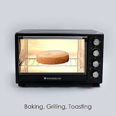 Wonderchef Oven Toaster Grille-40 litres Multi-Stage Heat Selection Bake, Grill, Roast