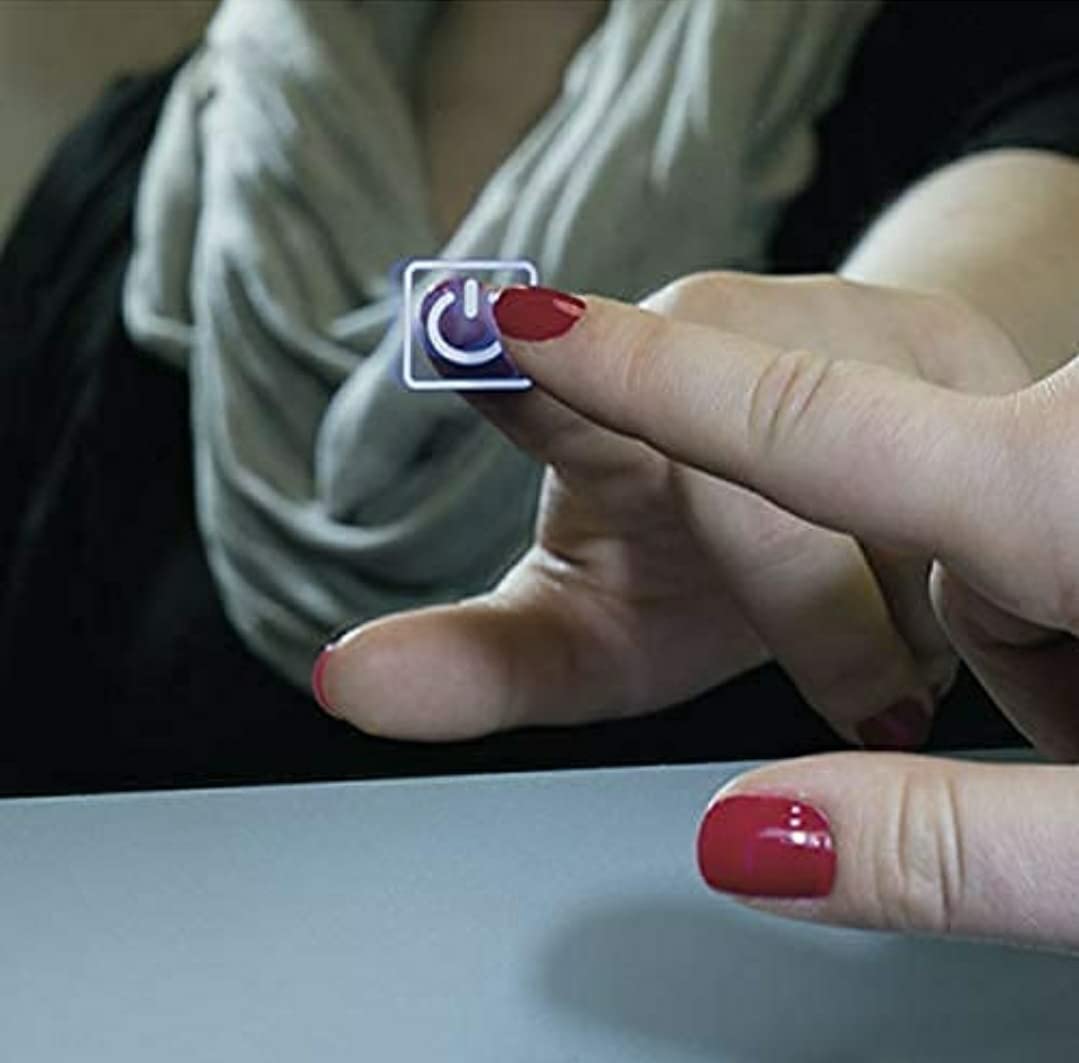 Rectangular LED Touch Sensor Mirror