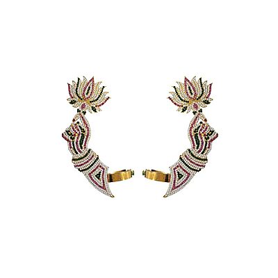 Varalakshmi Devi Idol Decorative Set Ammavari Face Ammavaru Alankaram|Lotus Hastham