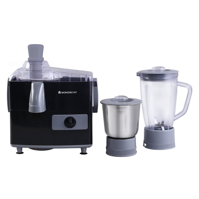 Wonderchef Prato Juicer Mixer Grinder with grinding & Blending jars 500W Powerful Motor Wonderchef Prato Juicer Mixer Grinder with grinding & Blending jars 500W Powerful Motor