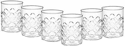 Borosil Vision Crown Glass Set of 6 (350 ml Each), Microwave Safe Glasses, Flame Proof Glasses Borosil Vision Crown Glass Set of 6 (350 ml Each), Microwave Safe Glasses, Flame Proof Glasses