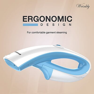 Havells Wrinkly Hand Held Garment Steamer 920 Watts - Ergonomic Design,150Ml Tank Capacity