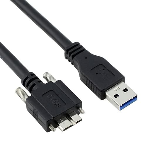 USB 3.0 Type Micro B with Locking Assemblable DIY Connector Plug Kit