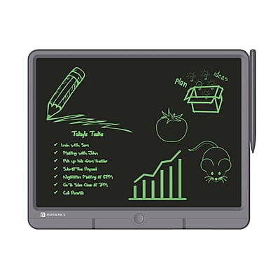 Portronics Ruffpad 15 Re-writable LCD Pad