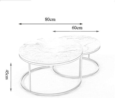 Small Apartment Modern Creative Tea (Coffee) Table, Gold Finish Small Apartment Modern Creative Tea (Coffee) Table, Gold Finish