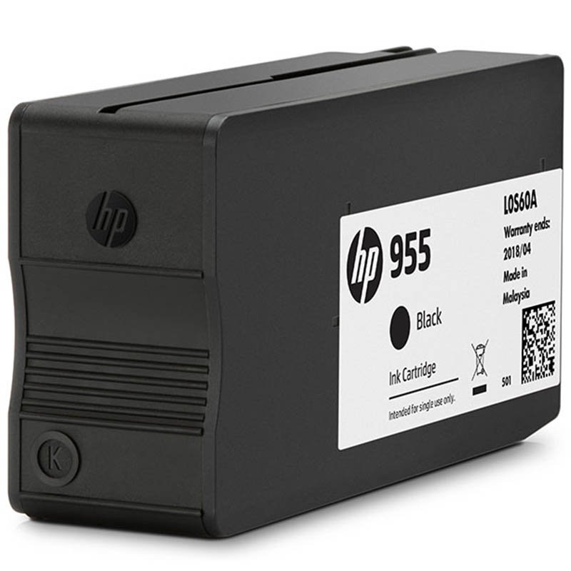 HP 955 Black Cartridge L0S60AA for printer HP 955 Black Cartridge L0S60AA for printer