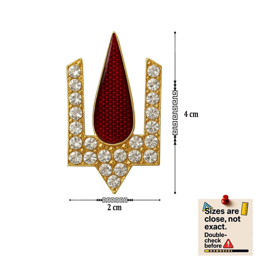 Gold Plated Krishna, balaji Thilakam|Thilak|Laddu Gopal ji Decorative Item Gold Plated Krishna, balaji Thilakam|Thilak|Laddu Gopal ji Decorative Item