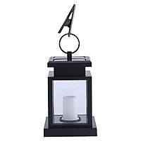 Candle Lantern, Our Garden Patio Yard Lamp LED Solar Powered Hanging Candle Light