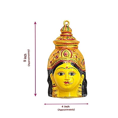 God Ornament Goddess Varalakshmi Face
