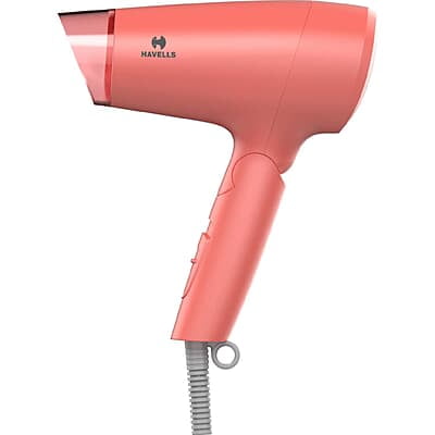 Havells HD2223 1200 Watts Foldable & Travel Friendly Hair Dryer, 3 Heat (Hot/Cool/Warm) Settings Havells HD2223 1200 Watts Foldable & Travel Friendly Hair Dryer, 3 Heat (Hot/Cool/Warm) Settings
