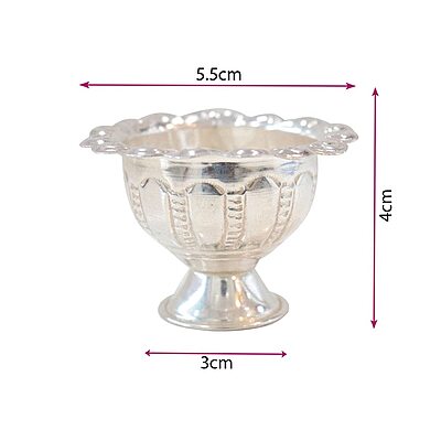 Silver Chandan Pela / Bowl
