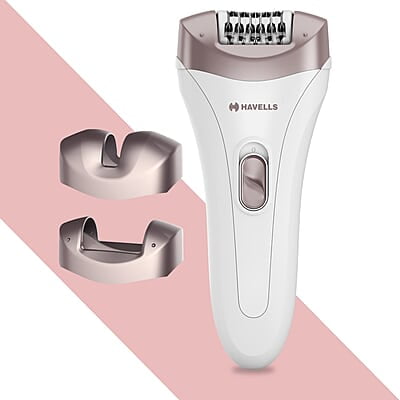 Havells FD5051 Epilator, Hair Removal for Women, Wet & Dry, Cordless, Rechargeable