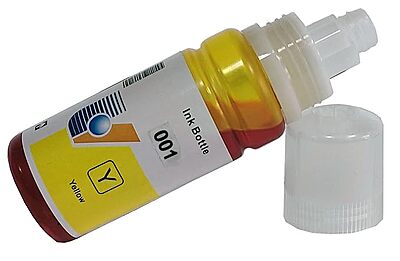 001 Refill Ink for EPSON L4150/L4160/L6160/L6170/L6190 Printers (Yellow) 001 Refill Ink for EPSON L4150/L4160/L6160/L6170/L6190 Printers (Yellow)