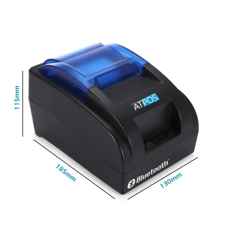 Atpos H58BT 58mm Bluetooth Thermal Receipt Printer | 2 Inch Atpos H58BT 58mm Bluetooth Thermal Receipt Printer | 2 Inch